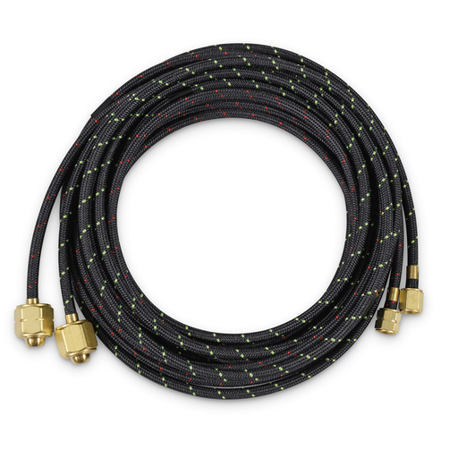 Twin Hose with A 3/8" and B 9/16" Fittings, 10 ft