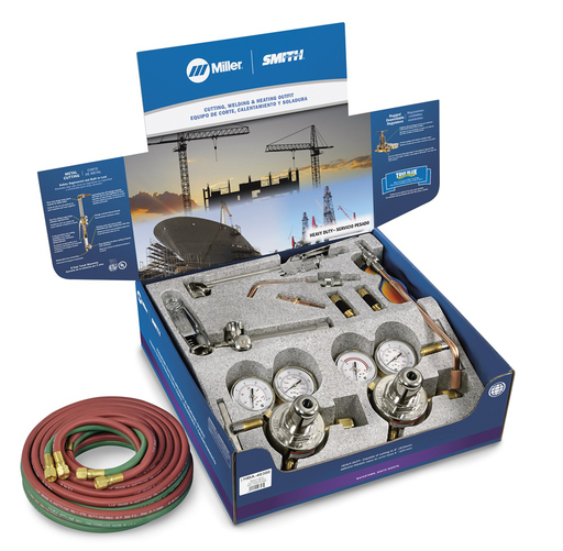Heavy Duty Combination Torch Outfit with Acetylene Tips, CGA 300
