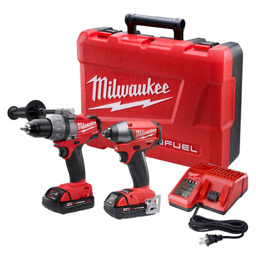Product image for Milwaukee 2791-22CT M18 Fuel Lithium-Ion 2-Tool Combo Kit