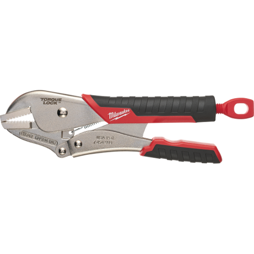 10" Straight Jaw Locking Pliers with Grip