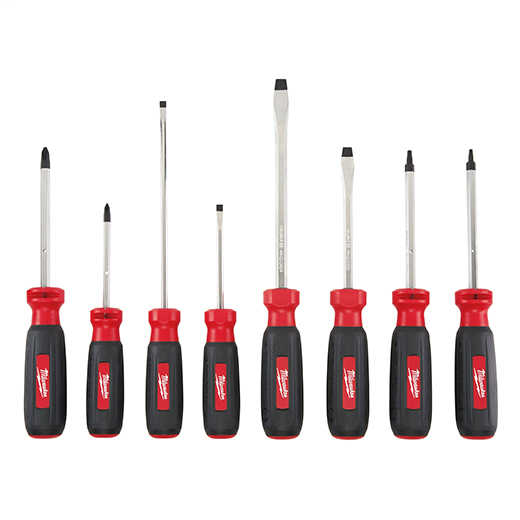 8 PC Screwdriver Set with Square Recess