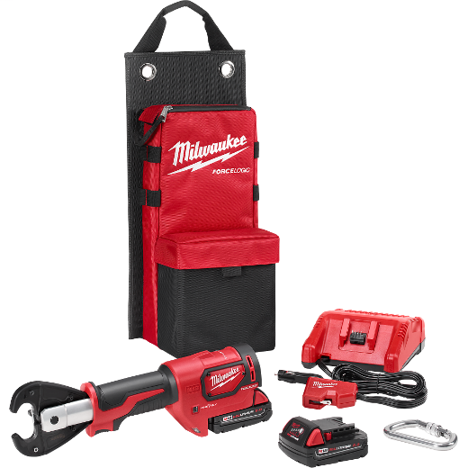 M18™ FORCE LOGIC™ 6T Utility Crimper Kit with D3 Grooves "Snub Nose"
