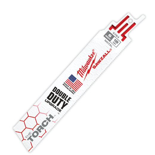 Milwaukee 48-01-7784 6" x 1" x .042" x 18TPI Sawzall Blade, Metal Cutting (100/Pack)