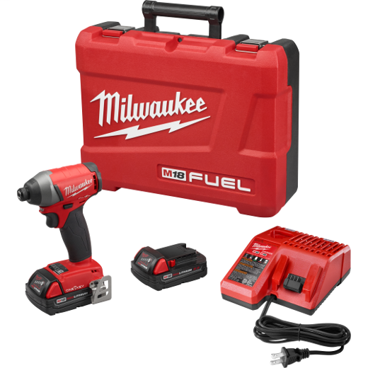 M18 FUEL™ with ONE-KEY™ 1/4" Hex Impact Driver Kit