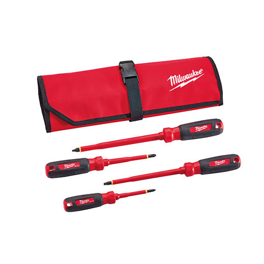 Milwaukee 48-22-2204 4 Pc Insulated Screwdriver