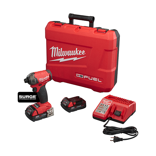 M18 FUEL™ SURGE™ 1/4" Hex Hydraulic Driver Kit