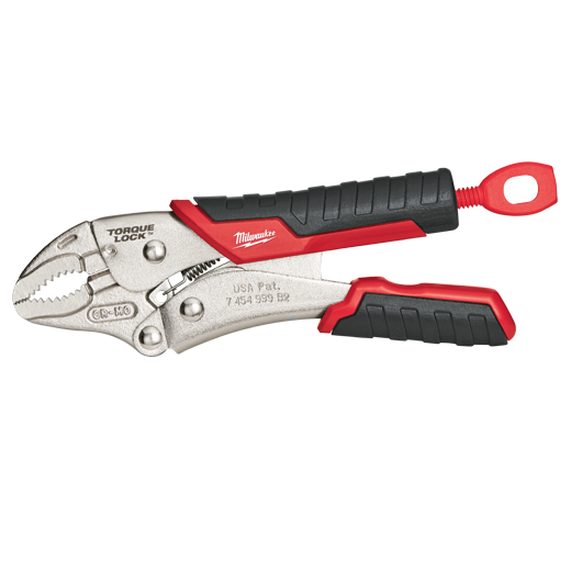 5" TORQUE LOCK Curved Jaw Locking Pliers with Durable Grip