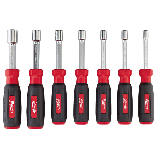 7 PC Hollow Shaft SAE Nut Driver Set
