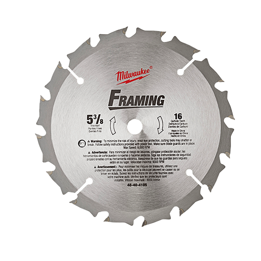 Circular Saw Standard Wood Cutting Blades, 7-1/4" Dia., 1 Pack