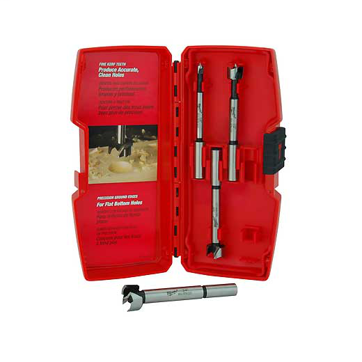 MILWAUKEE 48-14-0004 4PC FORSTNER BIT SET MILWAUKEE 48-14-0004 4PC FORSTNER BIT SET