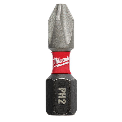 SHOCKWAVE™ Impact Phillips Bits, 1" L, 25 Pack