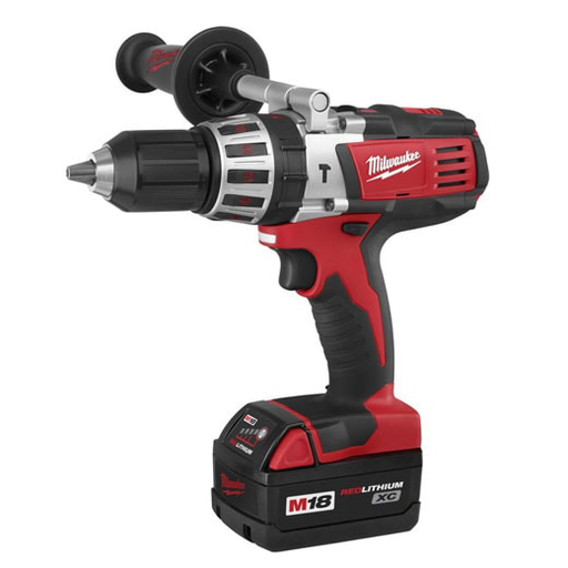 Product image for Milwaukee 2611-24 M18 Hammer Drill Kit