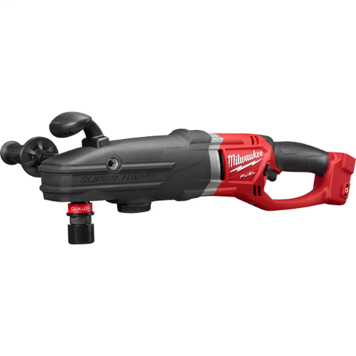 Product image for Milwaukee 2711-20 M18™ FUEL™ Super Hawg™ Right Angle Drill w/ QUIK-LOK (Tool only)