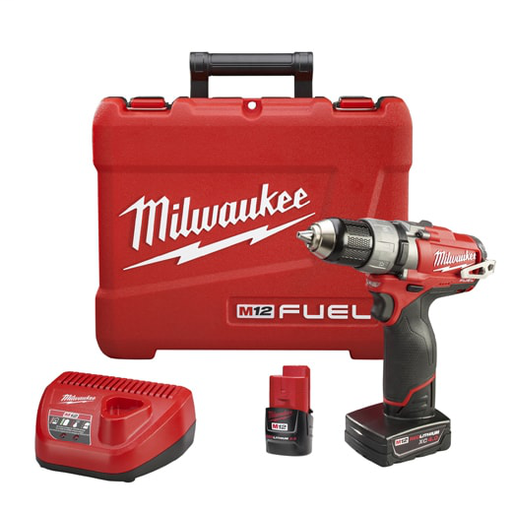 Product image for Milwaukee 2403-22 1 and 2 12 Volt Drill and Driver Kit