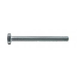 Product image for Cully 74316J 5/16-18 x 1" Tap Bolts, Hex Head, Full Thread, Type 18-8 Stainless Steel, Jar