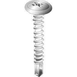 Tek Screw 8x1/2 WAFER LATH TEK PHIL Z