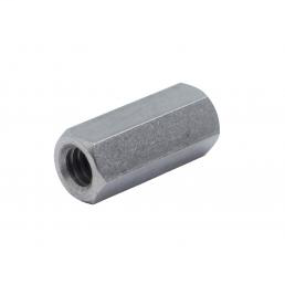 Product image for Cully 59608SSJ 1/2"-13 Rod Coupling, Hex, Type 18-8 Stainless Steel. Jar Package
