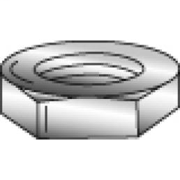 Product image for Cully 70120 Hex Nut 10-32 HEX NUT 18-8 Stainless Steel