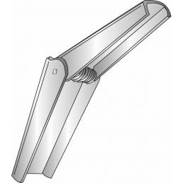 Product image for Cully 58031 1/8" (6-32) Toggle Bolt Wings, Spring Loaded, Zinc