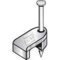 Product image for Minerallac IBT251W 1/4" Insulated Plastic Bell & Thermostat Staples, one nail, White (100/box)