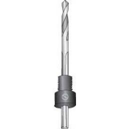 Product image for Cully 86545 Arbor, 7/16" Hex Shank x 5/8"-18 Thread, Manufacturer #M45P, Includes 1/4" Pilot Drill