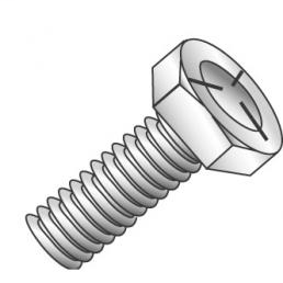 Product image for Cully 55209 5/16-18 x 1/2" Tap Bolts, Hex Head, Full Thread, Grade 5, Zinc