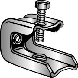 Minerallac 602B 3/8 Inch Rod 3/4 Inch Flange 5/16-18 Inch Screw Zinc Plated Beam Clamp Minerallac 602B 3/8 Inch Rod 3/4 Inch Flange 5/16-18 Inch Screw Zinc Plated Beam Clamp