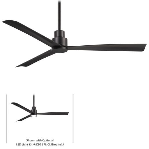 MINK F787-CL, 52" Ceiling Fan with Coal Finish