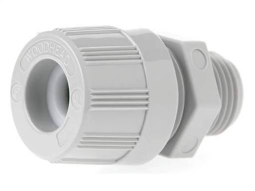 Mayer-DDS-MAX-LOC Strain Relief Cord-Sealing Grip, 1" NPT, Straight Male, Cable Diameter 15.88-19.05mm (.625-.750")-1