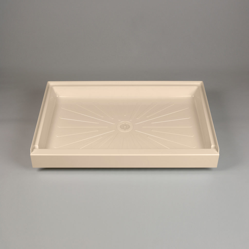 DURABASE® Rectangular Shower Base - Bone