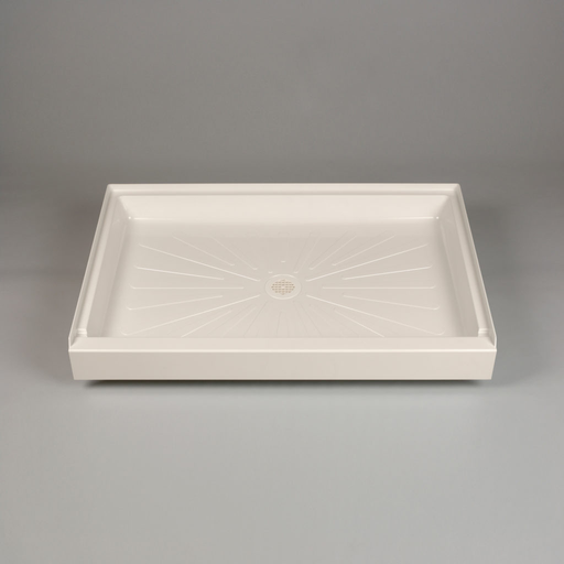 32" x 48" DURABASE® Rectangular Shower Base - Biscuit
