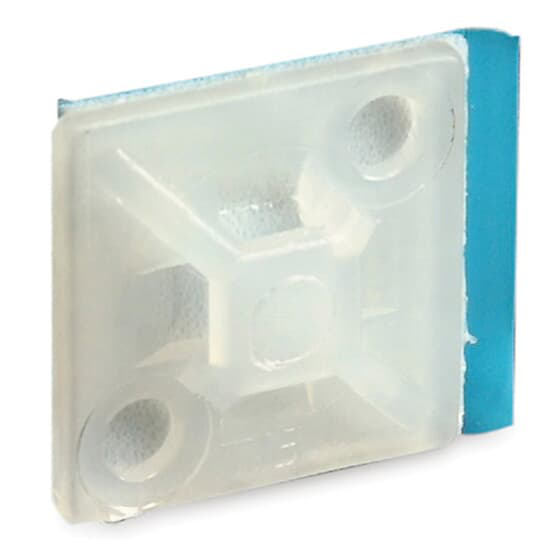 Thomas & Betts TC5342A 1" x 1" 2-Way Cable Tie Mounting Base Thomas & Betts TC5342A 1" x 1" 2-Way Cable Tie Mounting Base