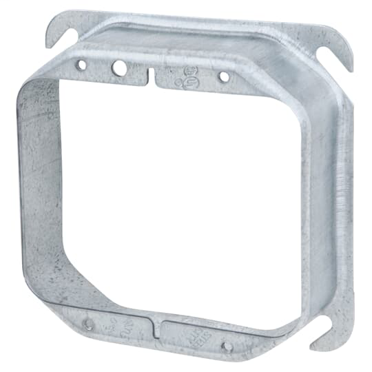 Steel City 52C21 4" Steel Square Box Device Cover, 1-1/4" Raised, 15 cu.in. Steel City 52C21 4" Steel Square Box Device Cover, 1-1/4" Raised, 15 cu.in.