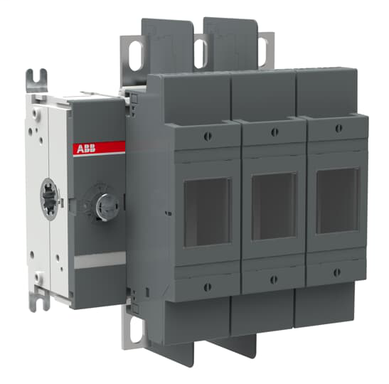 ABB OS200J03 200 Amp 600 Volt 3-Pole Din Rail Mount Front Operated Fusible Disconnect Switch ABB OS200J03 200 Amp 600 Volt 3-Pole Din Rail Mount Front Operated Fusible Disconnect Switch