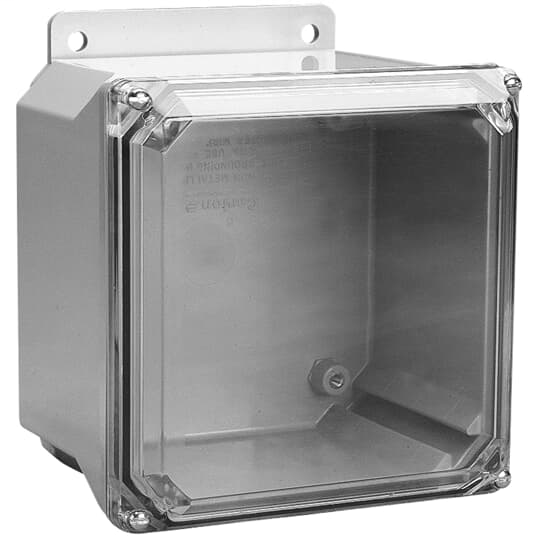 10X8X6 N12 SCR CLR CVR ENCL