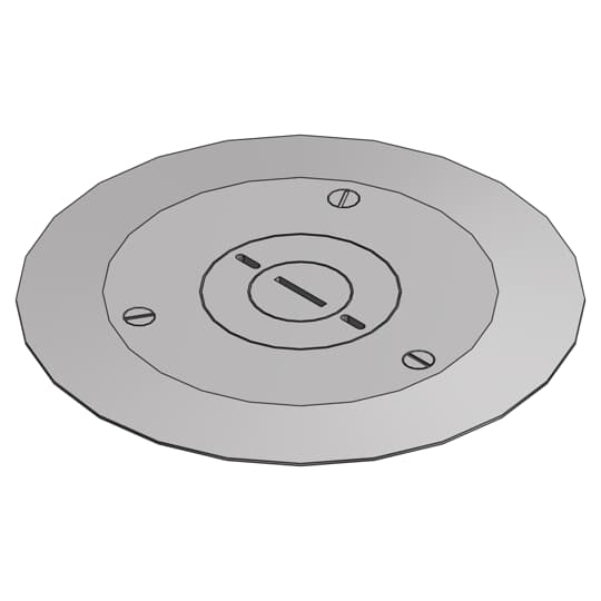 Steel City P60-34-2CACP-AL 3/4 and 2 Inch Plugs 68 & 600 Floor Plate Steel City P60-34-2CACP-AL 3/4 and 2 Inch Plugs 68 & 600 Floor Plate