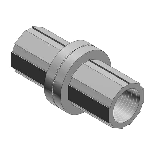 Thomas & Betts H075TBFA 3/4 Inch Aluminum Bulkhead Fitting Thomas & Betts H075TBFA 3/4 Inch Aluminum Bulkhead Fitting