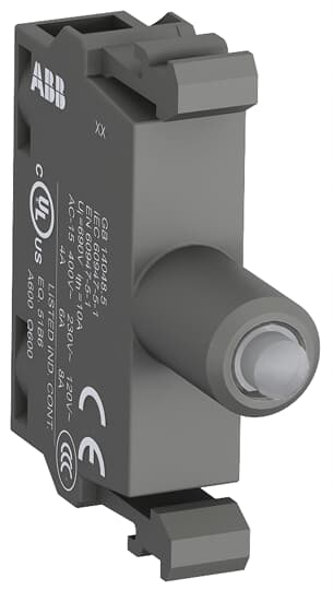 ABB MLBL-01L LAMP BLOCK, BLUE, LED, ABB MLBL-01L LAMP BLOCK, BLUE, LED,