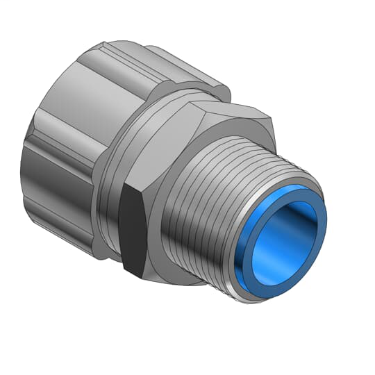Thomas & Betts 7364 3/4 Inch Straight Insulated Liquidtight Connector Thomas & Betts 7364 3/4 Inch Straight Insulated Liquidtight Connector
