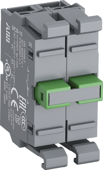 ABB MCB-20 CONTACT BLOCK DBL 2NO ABB MCB-20 CONTACT BLOCK DBL 2NO