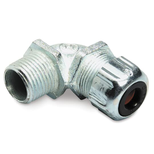Thomas & Betts 2269 1/2 Inch .375-.500 Cord Range 90 Degree Strain Relief Connector Thomas & Betts 2269 1/2 Inch .375-.500 Cord Range 90 Degree Strain Relief Connector