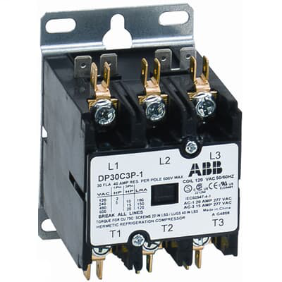 ABB DP30C2P-1 DP CONTR,30A,2P,120/6 ABB DP30C2P-1 DP CONTR,30A,2P,120/6