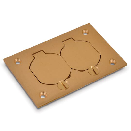 Steel City P-64-DS Brass Cover Plate Steel City P-64-DS Brass Cover Plate