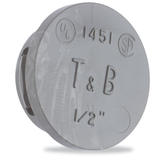 Thomas & Betts 1455 1-1/2 Inch Knockout Plug Thomas & Betts 1455 1-1/2 Inch Knockout Plug