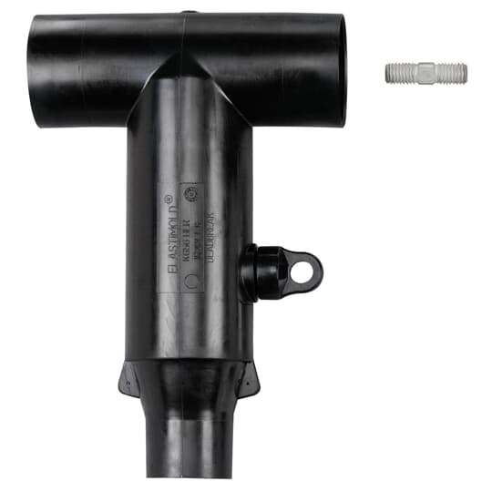 Product image for ABB Elastimold K656BLR 15/25kV 600 Series Deadbreak Elbow w/ Test Point Housing Only (with Stud)