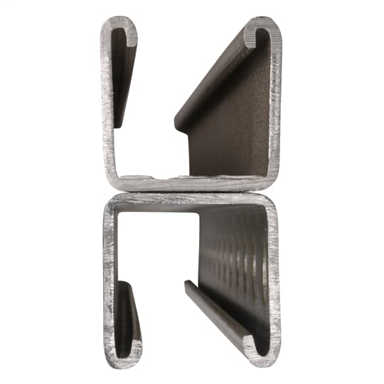 CHNL BK-BK 12GA 1-5/8X1-5/8 20FT CHNL BK-BK 12GA 1-5/8X1-5/8 20FT