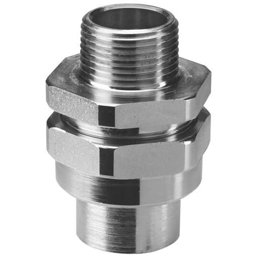 .5 INCH MALE UNION,3-PIECE, STL, XP