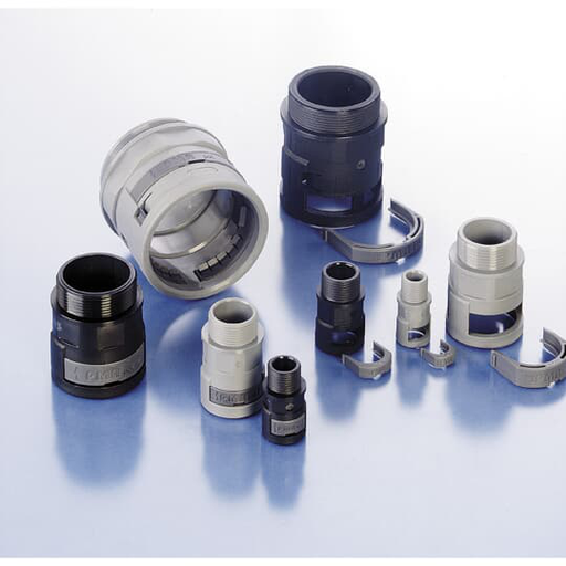 COND FTNG STR 3/4NPT NW23 IP66 BLK