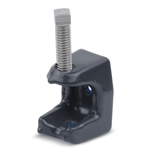 BEAM CLAMP, JAW OPENING 7/8IN BLUE