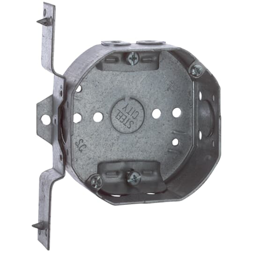 OCTAGON BOX 15.8CUB STL 1/2IN